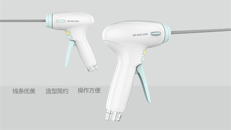 電鉤沖洗器產(chǎn)品設計，醫(yī)療設備工業(yè)設計案例